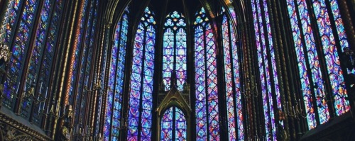 [1/?] Favorite places I have been. Sainte-Chapelle, Paris, France. Built around 1238 as a 