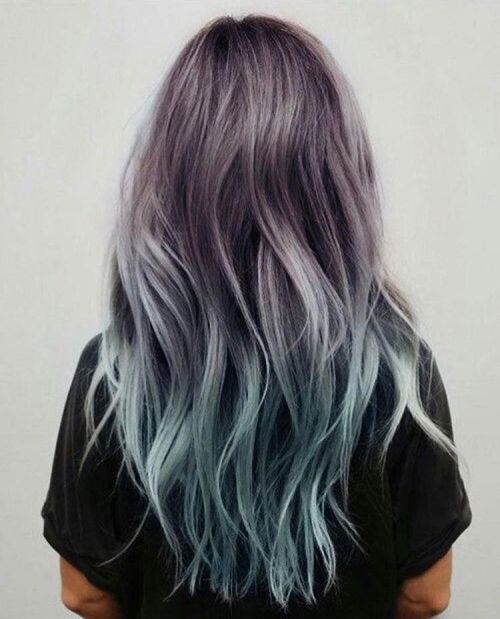hairstylesbeauty:love this color combo beautiful