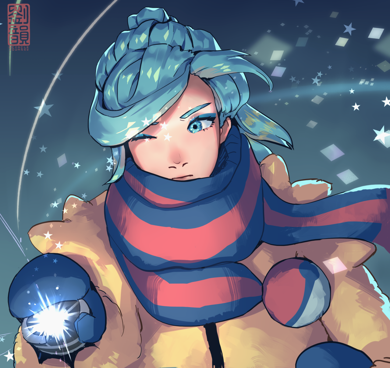 Circlejourney Art: Hi I have found a new favourite Pokemon character...