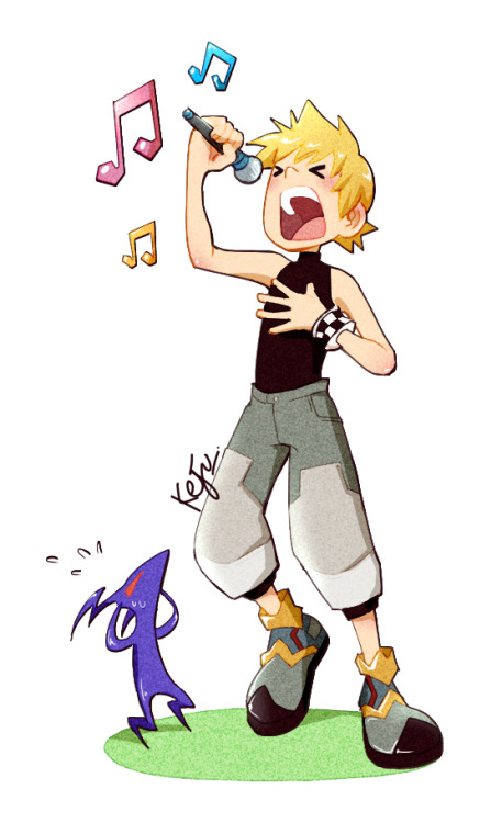 keju-doodlez:    Have some singing Ven~ 😆❤️ 