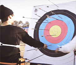 vixxtvgifs:  [ep84] n’s impovement in archery 