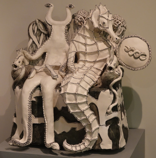 Katharine Morling’s ceramic art inspired by the discovery of the Staffordshire Anglo-Saxon Hoard. Th