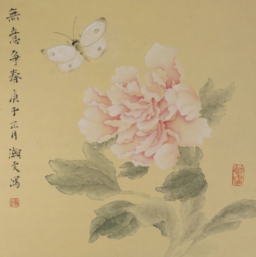 flowers in chinese painting