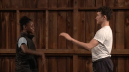securelyinsecure:  Ballerina Michaela DePrince and her boyfriend Skyler Maxey-Wert  