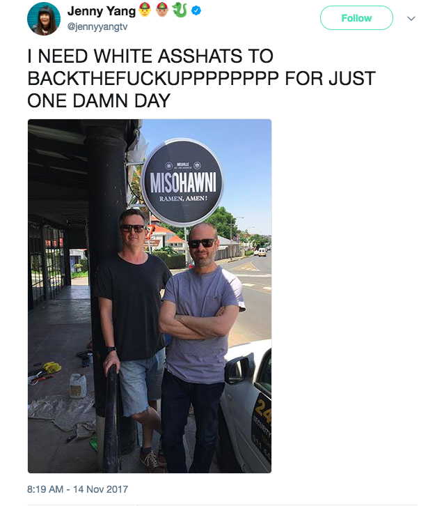 takingbackourculture:  So this happened: two white men open up an “Asian” restaurant