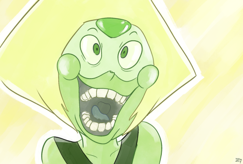 zottgrammes:  peridot jams!inspired by shawnwasabi‘s marble soda video!! i bet peridot would love this sort of thing!  omg lol XD