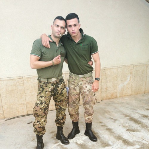 Two italian soldiers