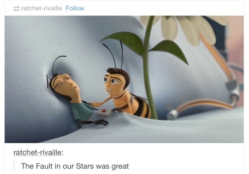 huffylemon:The Bee Movie and Tumblr