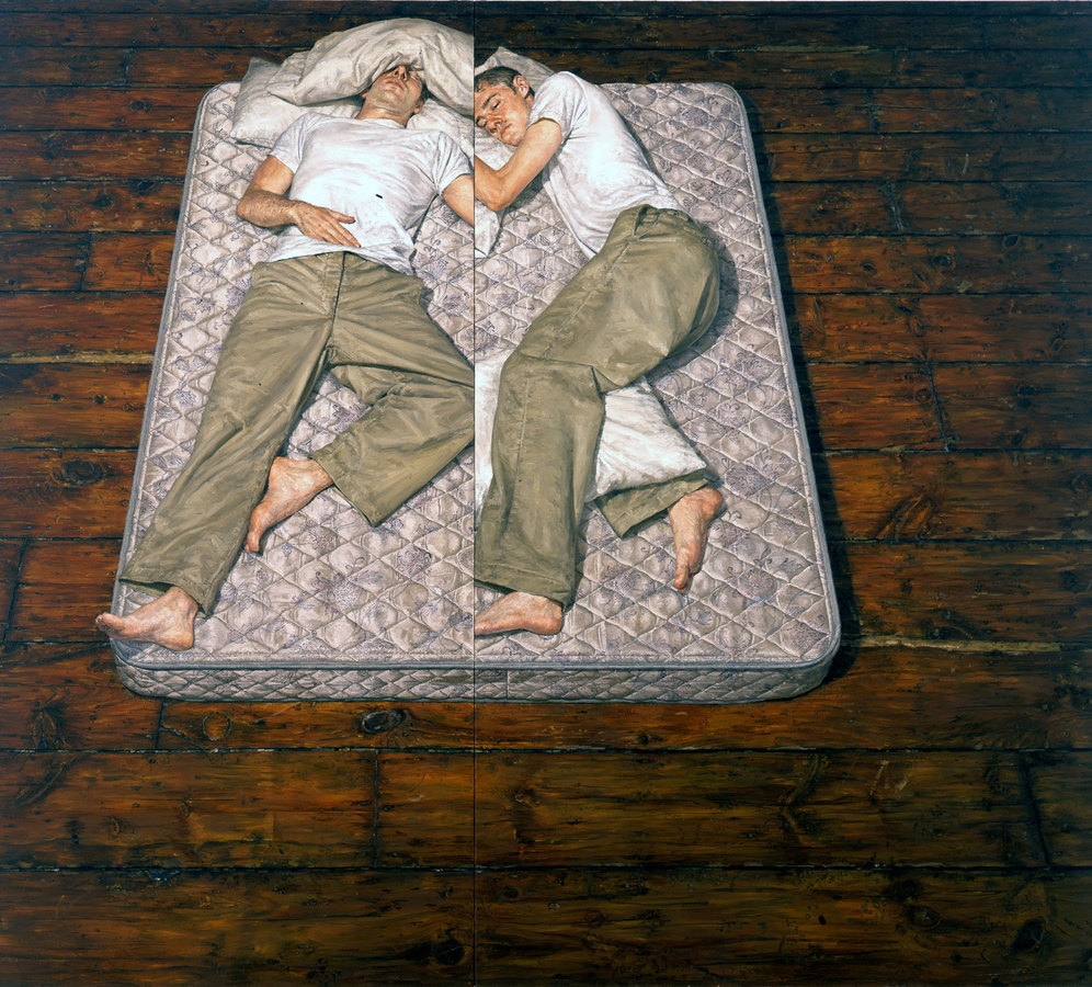 huariqueje:    Separate Together    -   Clive Smith  , 2000 British, 1967- Oil