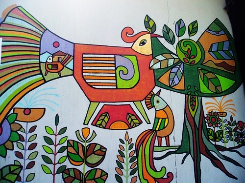 l-a-t-i-n-x:  glacially:  Murals in El Salvador  (Photos do not belong to me)