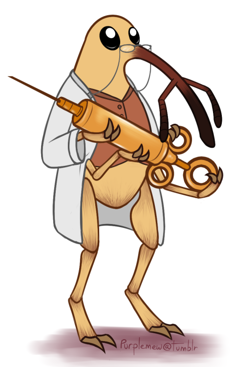 purplemew:petition for more doctor characters to have impractically giant syringesIf you want more g