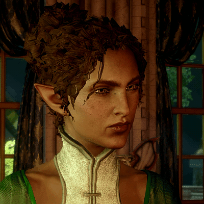 dalishious:Briala(pt 2/2)Mods: Brown Briala + Tight Curls + Briala No Mask