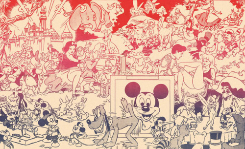 magictransistor:Wally Wood. The Disneyland Memorial Orgy. The Realist, May 1967.