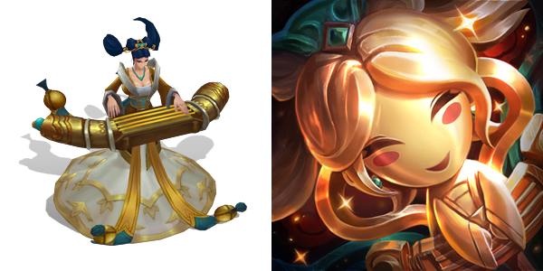 All Golden Chroma Skins Comparison Ashe Riven Katarina Garen