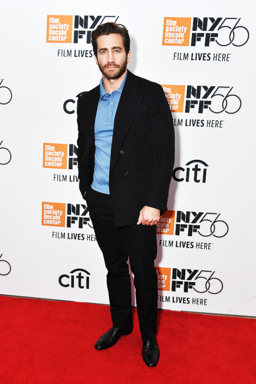 carpetdiem:JAKE GYLLENHAAL‘Wildlife’ Première, 56th New York Film Festival (Septe