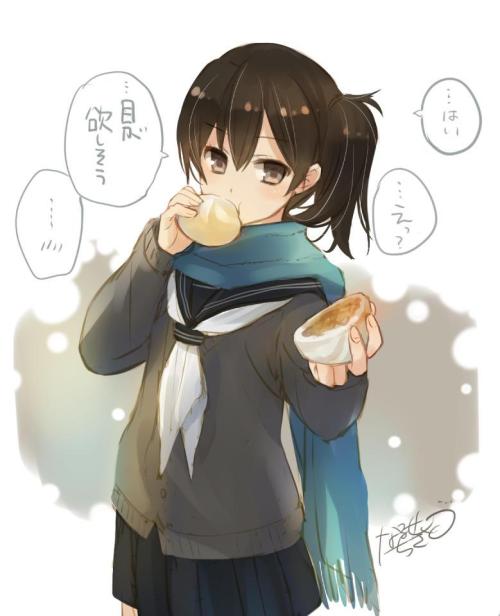 fileth:  成瀬ちさと@ティアみ06aさんはTwitterを使っています: 今日加賀さんと一緒に帰ったら肉まんを施された