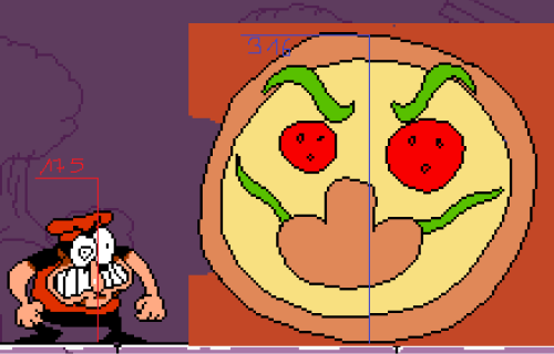 Pizza Tower characters From shortest to tallest cause yes