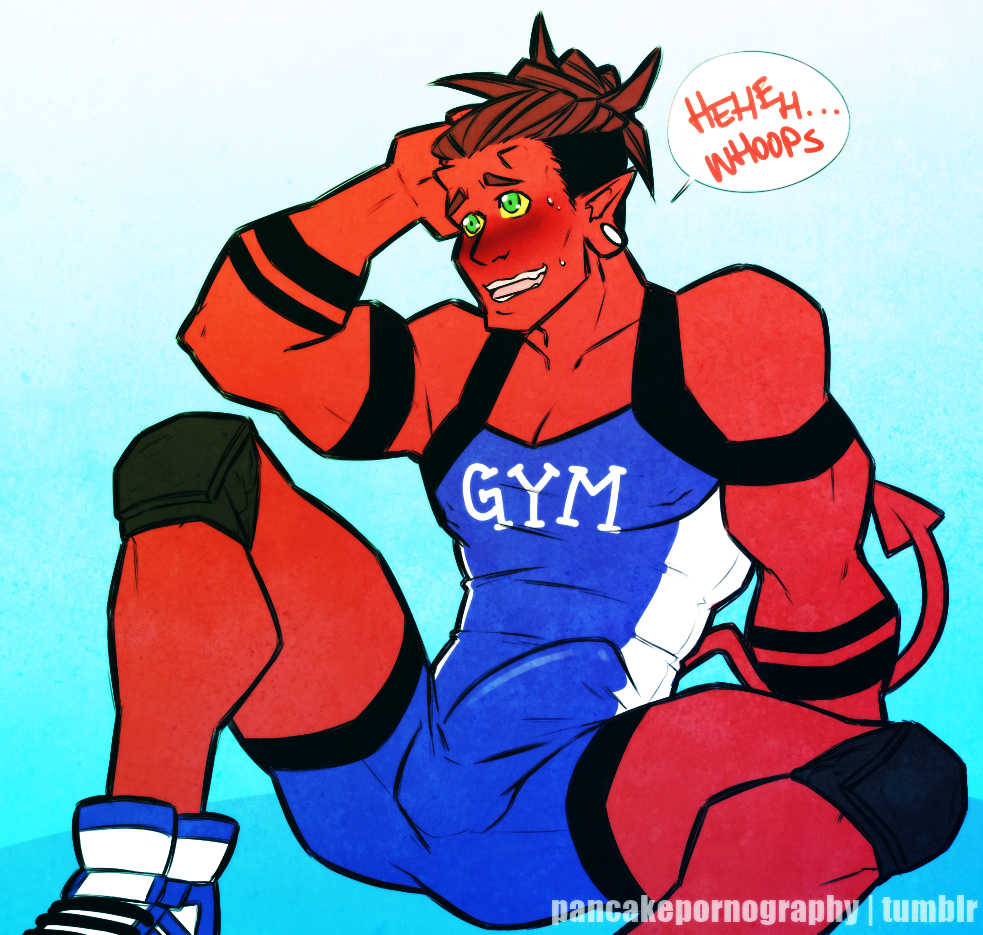 pancakepornography:  i was thinking about singlets yesterday and wanted to redraw