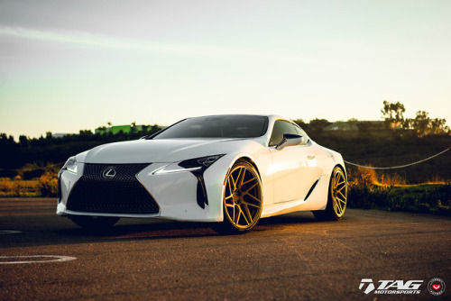 2018 Lexus LC 500 x Vossen Forged VPS-315TExecuted by Tag MotorSports