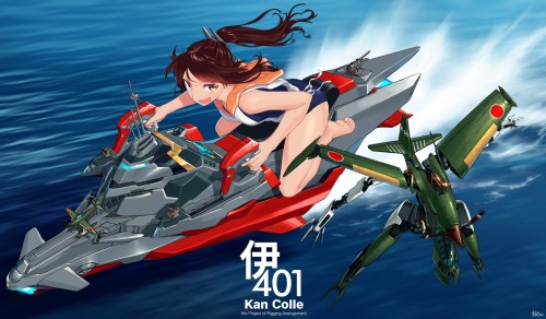 Porn photo blew and white feet i-401 (kancolle) kantai