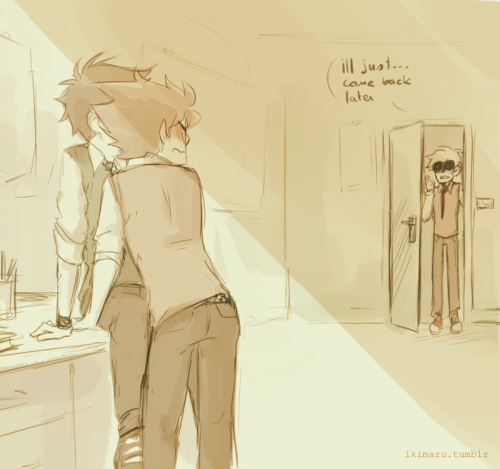 Dirk did you forget to lock the door again gdi Dirk this is why we can’t have nice things