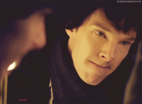 aconsultingdetective:Gratuitous Sherlock GIFsFound you.