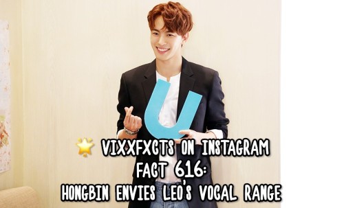 FACT 616:Hongbin envies Leo’s vocal range
