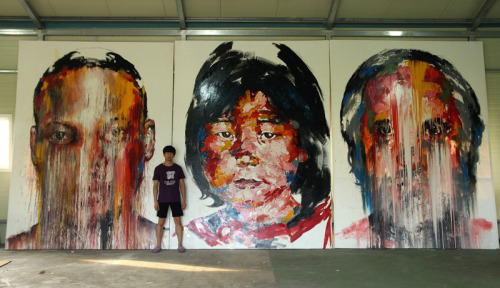 spreadingthebeautiful: by  Shin Kwang Ho via juxtapoz