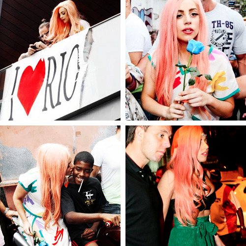 famexdance:  Lady Gaga - Brazil 2012. 