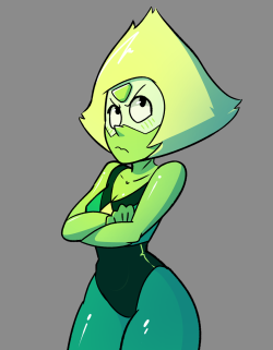 dabble-too:  Frumpy Peridot in celebration of new episodes!   &lt;3 &lt;3 &lt;3