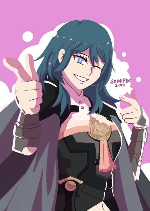 Female Byleth from the new Fire Emblem Three houses