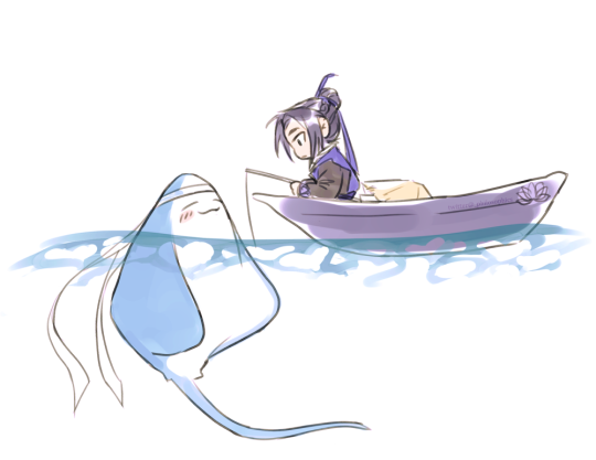 Seachen, you’re scaring the fish away…