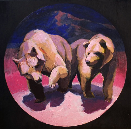 Study of bears for The Bear Museum in Bear Simulator.  They were intended to be polar bear / grizzly