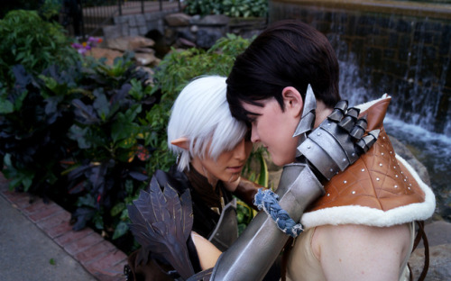 “I&rsquo;m yours,” he whispers.“And I am yours,” Fenris says, face press