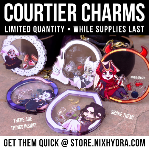 thearcanagame: Our summer crops came in, and they’re really weird! Shaker Charms of the Courti