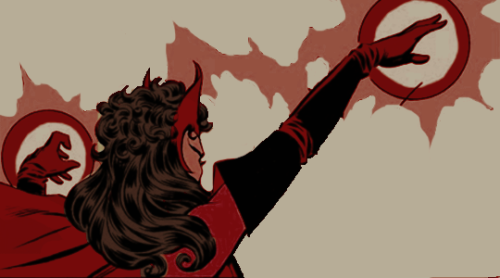 daspleti:LET CHAOS REIGN.wanda maximoff in THE VISION & THE SCARLET WITCH #1