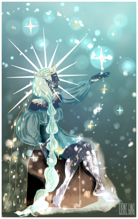 cosmicgong:“With Manwë dwells Varda, Lady of the Stars, who knows all the regions of E&au