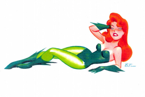 cooketimm:  Poison Ivy by Bruce Timm