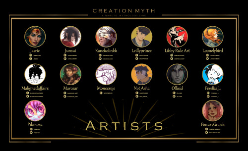 naruto-mythology-zine: Creation Myth: A Naruto Mythology Zine is happy to introduce OUR CONTRIBUTORS