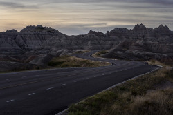 sacrifer:  Badlands at Dusk