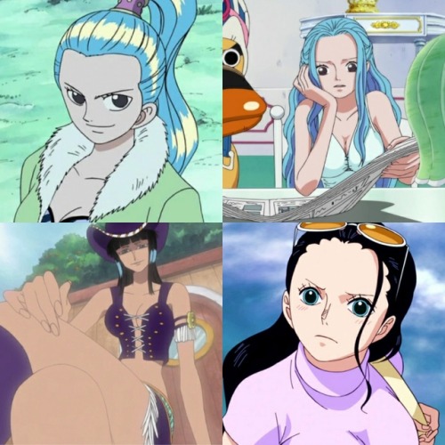 noitammina:straw hats then/now, plus vivi!