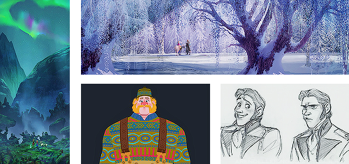 arendellekingdom:  ❄ ❆  Frozen Alphabet ❆ ❄                 C is for Concept Art 