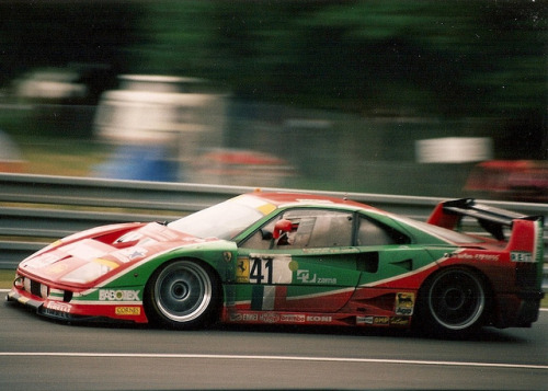 renegaderoadster:  Ferrari F40 GTE Le Mans 1995 by mendaman on Flickr. 