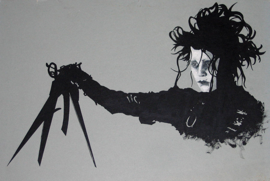 fuskida:  Artwork by NewGraffiti on Deviantart -source- Edward Scissorhands Costume