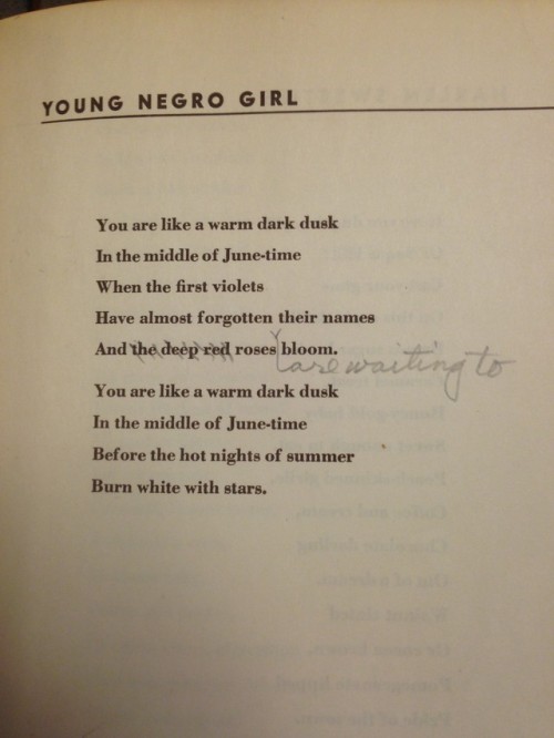 Normally a copy of Langston Hughes’s Shakespeare in Harlem like this wouldn’t be th