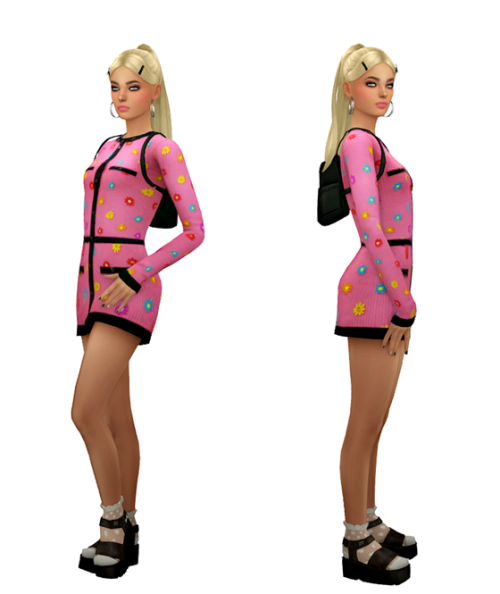 TS4 Soft Girl Maxis Match Lookbook Skin / Face / Hair / Eyebrows / Eyes / NosemaskClothing - TopZo