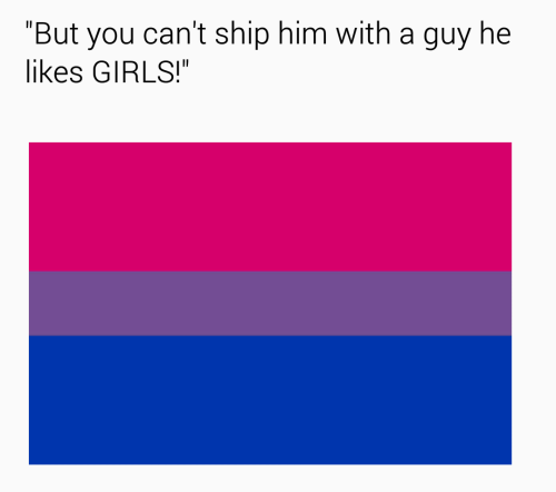 gay-venclaw:It’s a good day to remember bisexuality is real :)