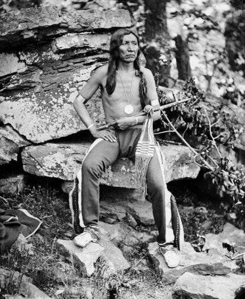 Yellow Bear - Arapaho, 1887 r.