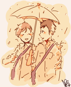 gigaprince:  daisuga sketch commission