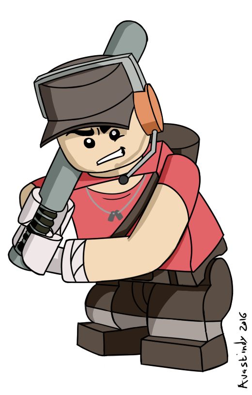 avastindy:“Not so tough now are ya? Are ya?!” Here’s Scout from Team Fortress